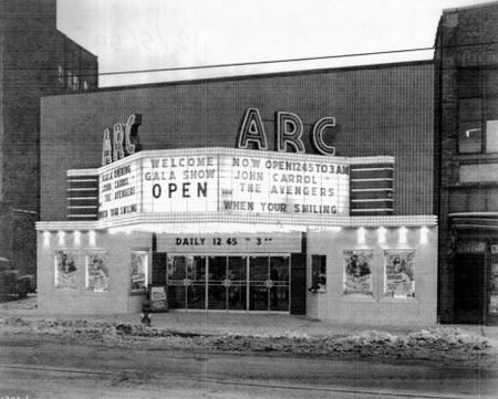 Arc Theatre - Old Photo From Detroit Yes